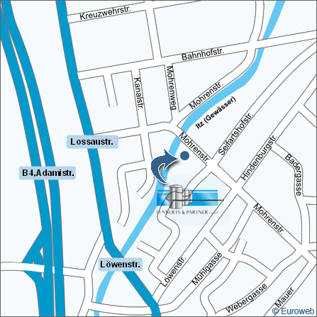 To find us in the city of Coburg, please use this starting map